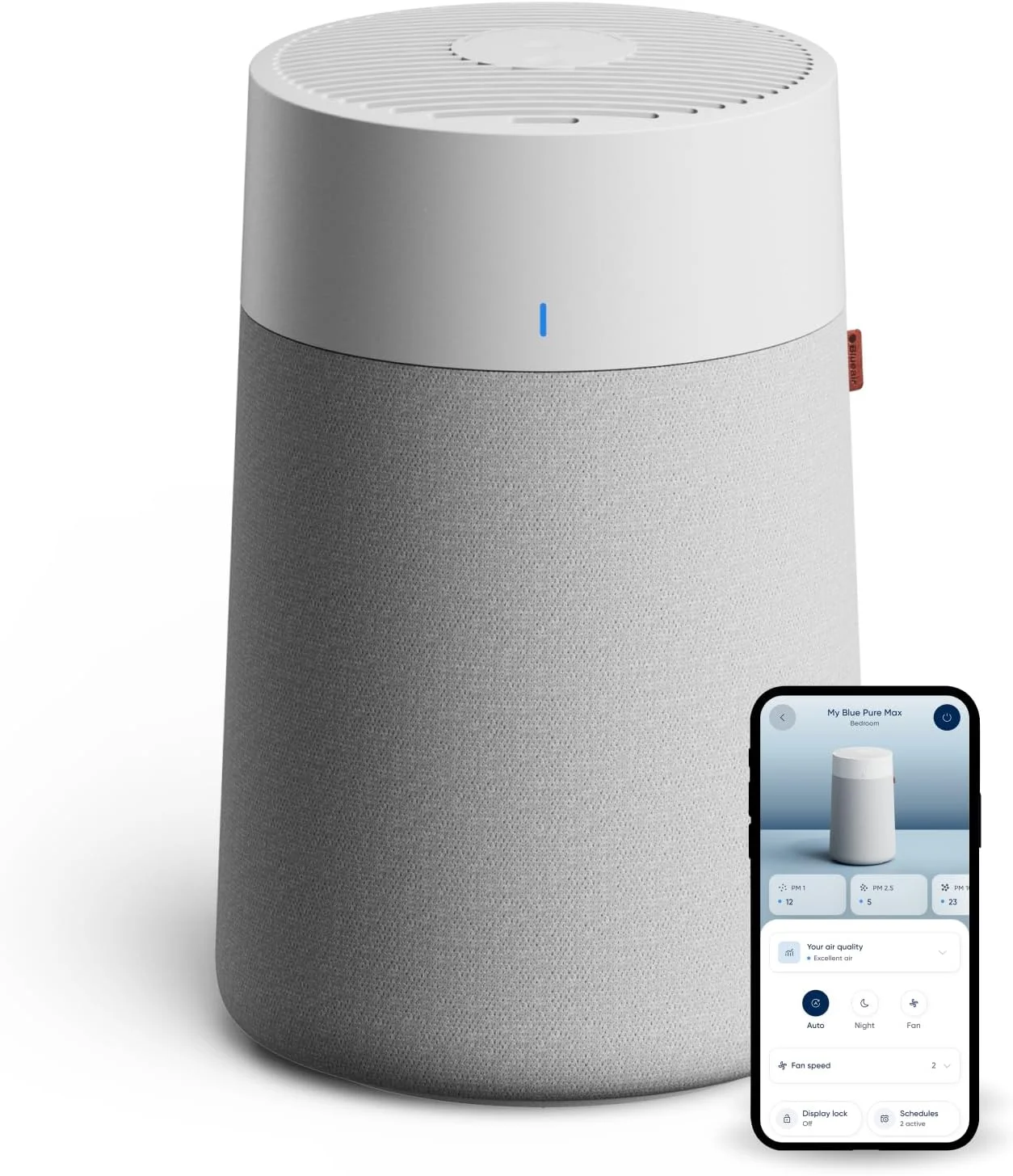 Blueair Blue Pure 511i Max — Compact Smart